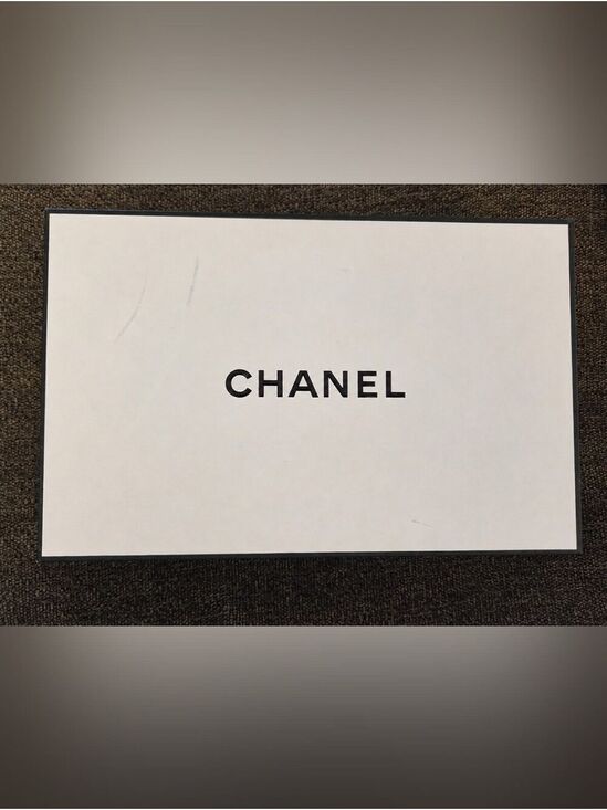 CHANEL Other - Authentic CHANEL Empty Gift Box White Black Packaging Tissue Wax Seal